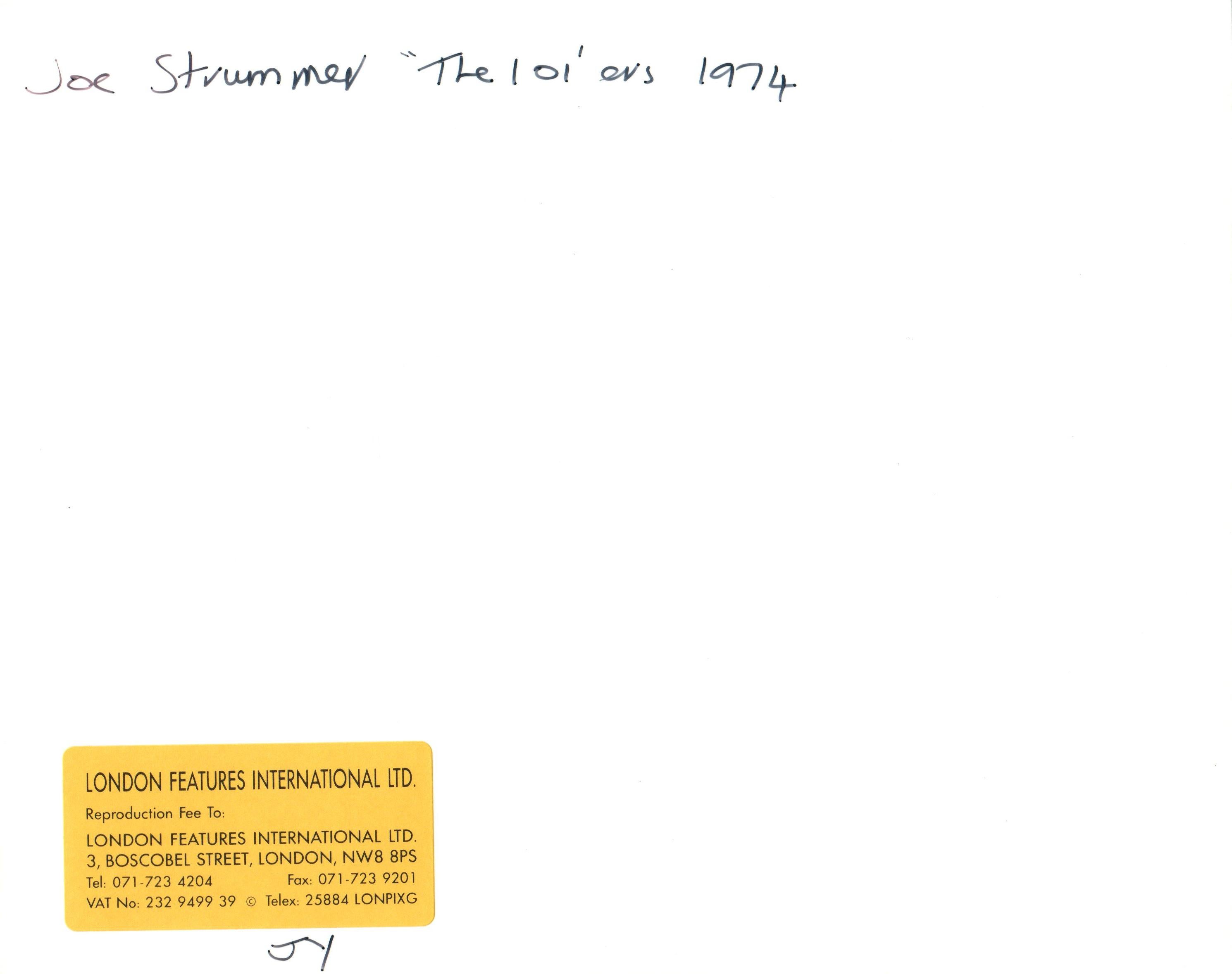 joe strummer 101ers