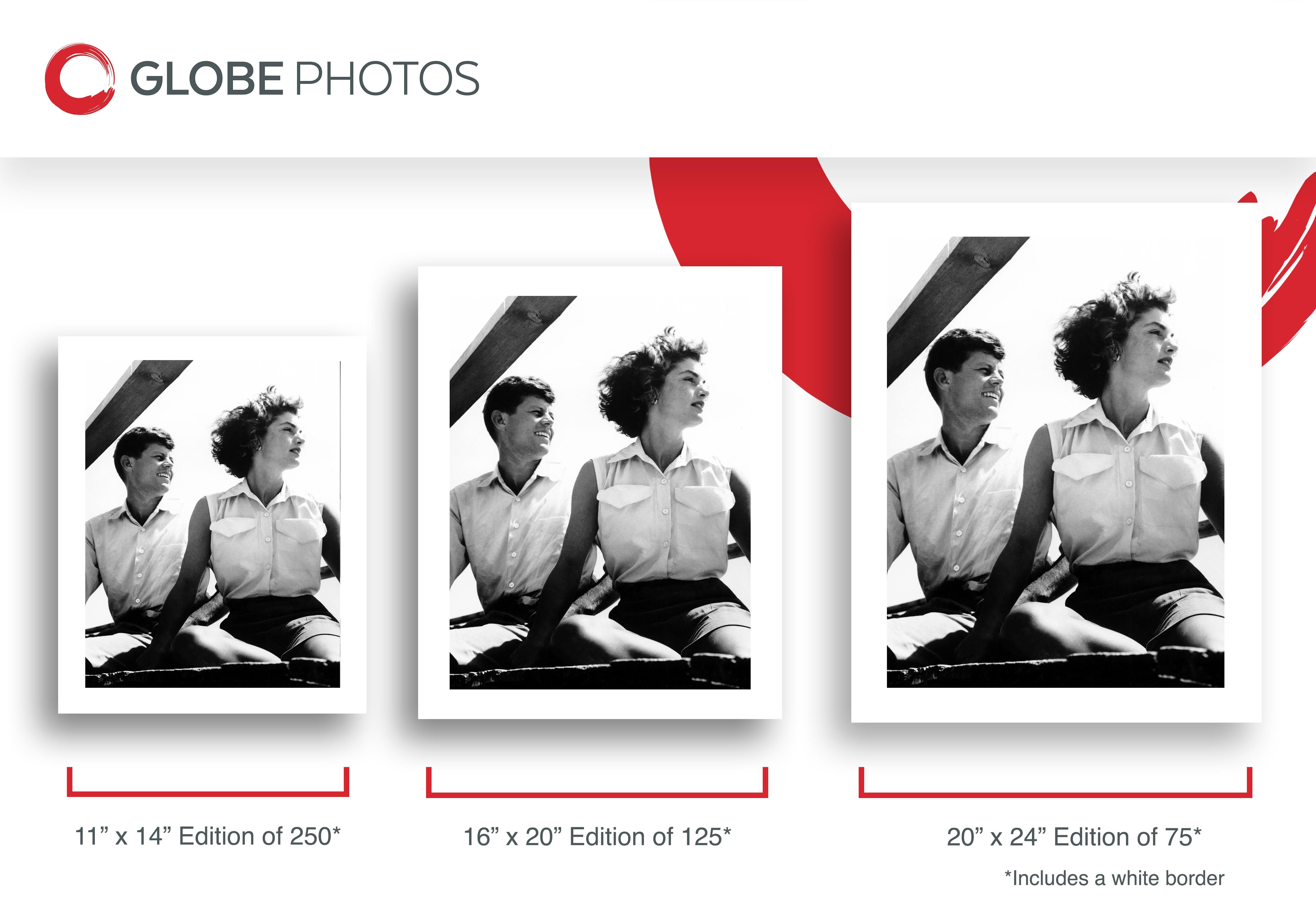 John F. Kennedy and Jackie Kennedy: Living in the Sunshine - Contemporary Photograph by Unknown