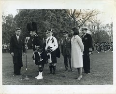 John Fitzgerald and Jacqueline Kennedy... - Original Retro Photo - 1960s