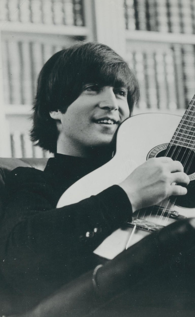 Photo Vintage Kodak Originale John Lennon Beatles Années 60 - Rare