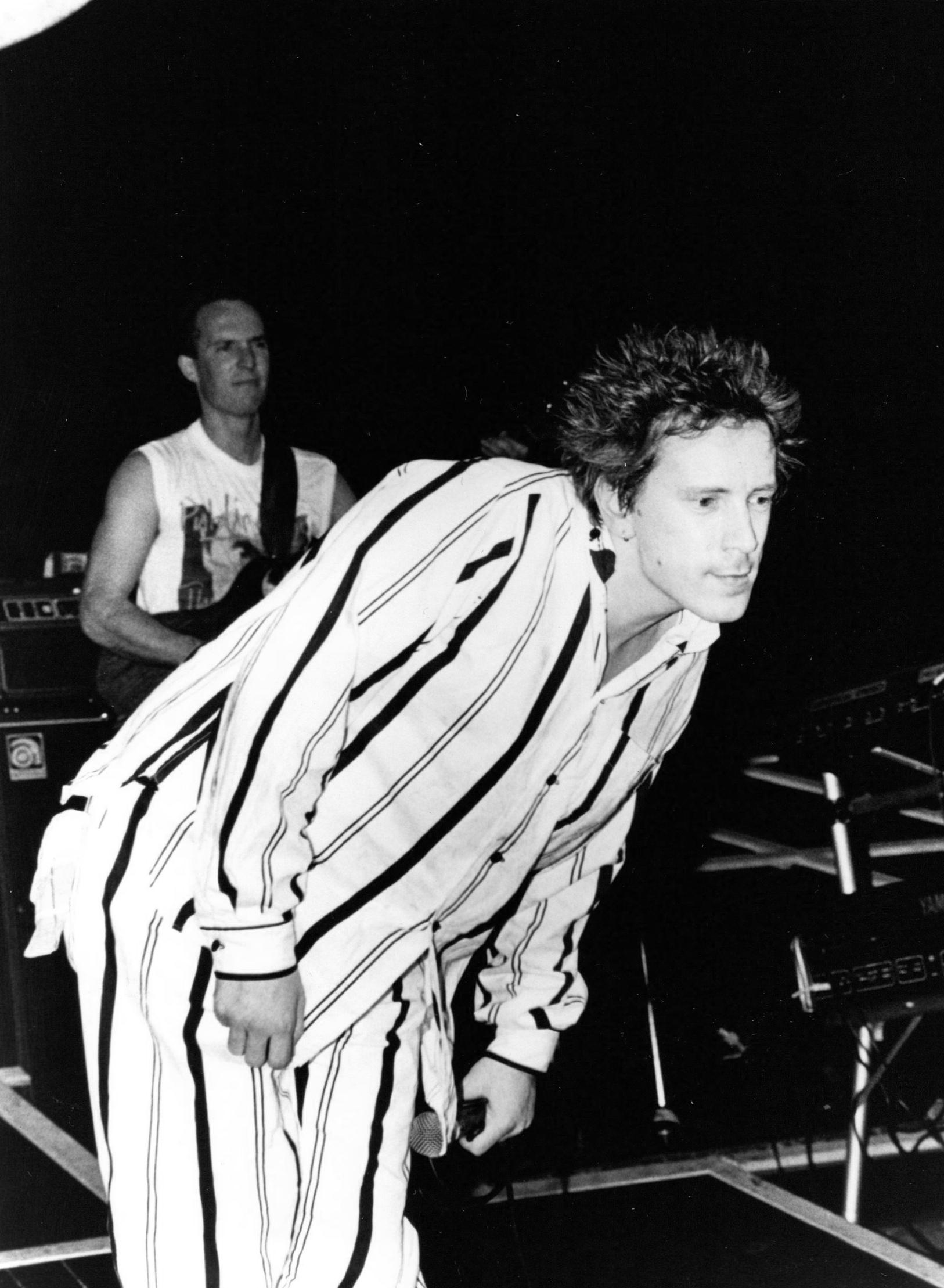 Unknown Black and White Photograph - John Lydon 'Johnny Rotten' of The Sex Pistols Vintage Original Photograph