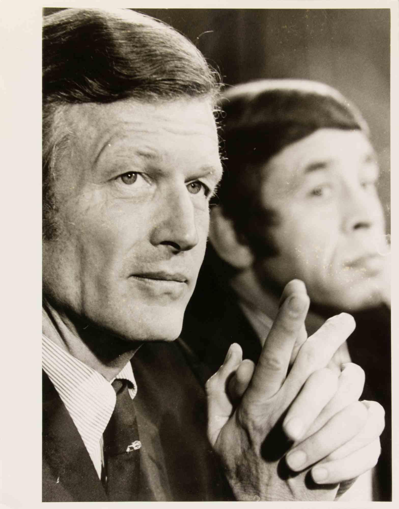Unknown Portrait Photograph - John V.  Lindsay - Vintage Photograph - 1971