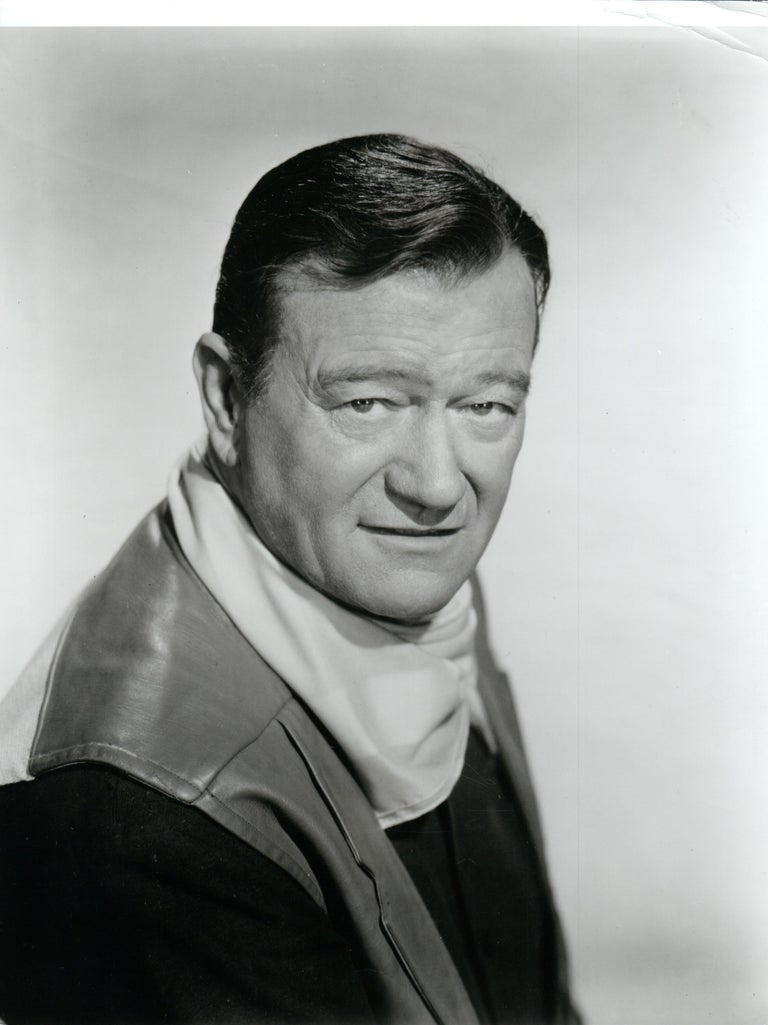 unknown john wayne headshot vintage original photograph unknown john wayne headshot vintage original photograph