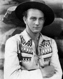 Vintage John Wayne "The Big Trail" Globe Photos Fine Art Print
