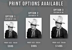 John Wayne "The Man Who Shot Liberty Valance" Globe Photos Fine Art Print