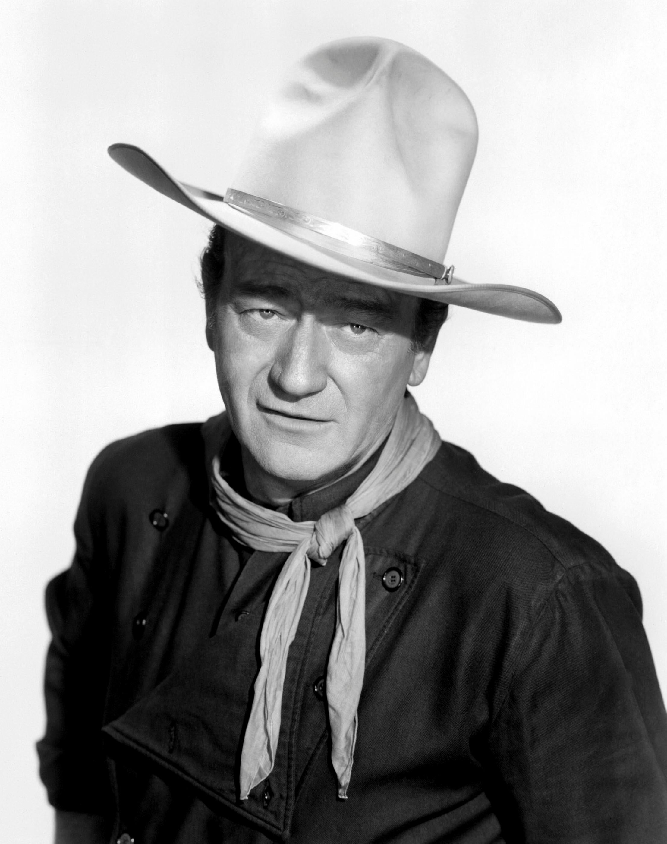 Unknown Black and White Photograph - John Wayne "The Man Who Shot Liberty Valance" Globe Photos Fine Art Print