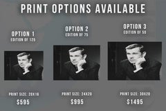 Johnny Carson "The Tonight Show" Host Fine Art Print