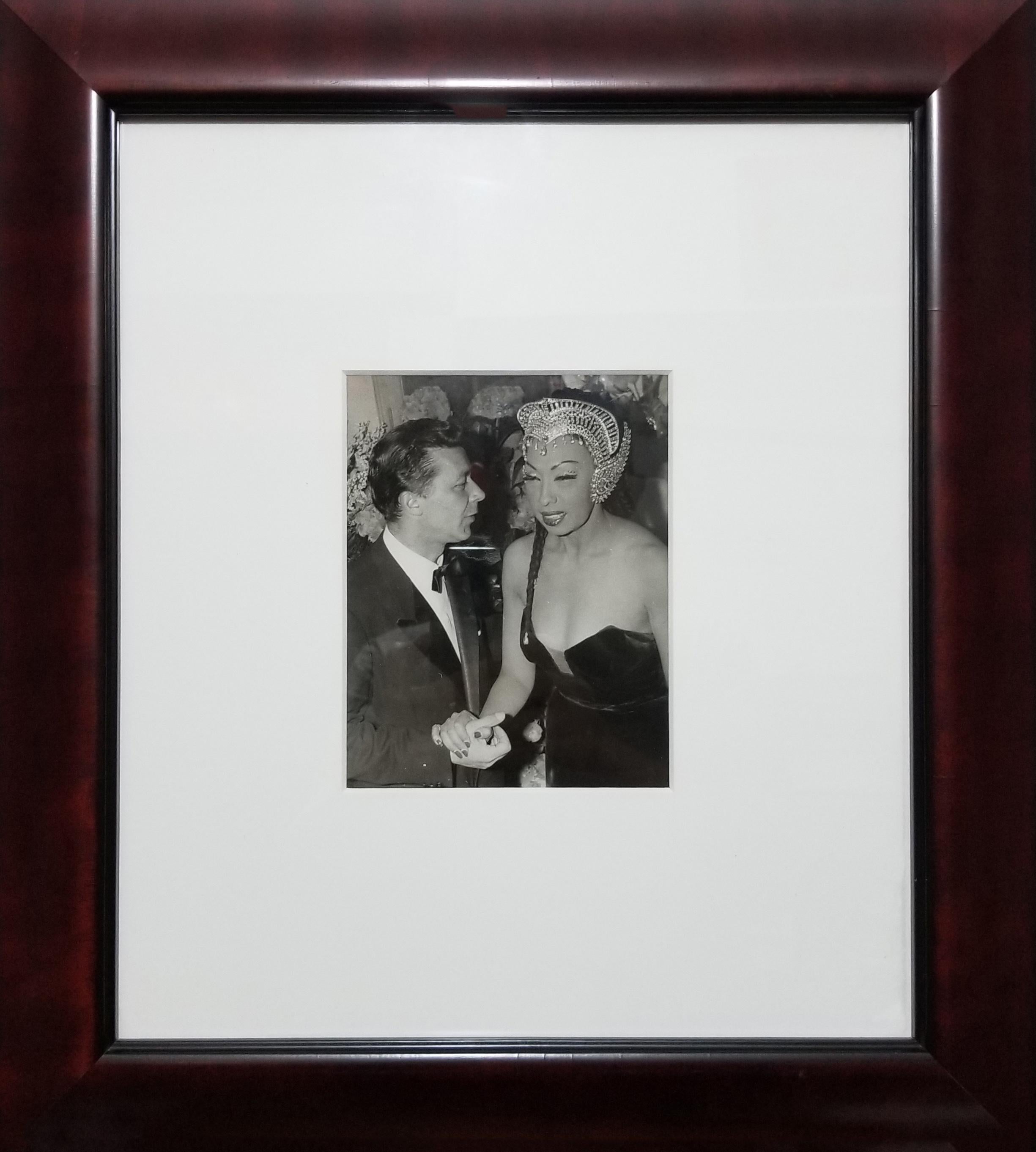 Unknown Portrait Photograph - Josephine Baker's Farewell Appearance Gala Célébrations 