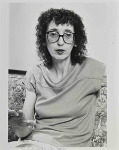 Joyce Carol Oates – Vintage-Fotografie – 1970er Jahre