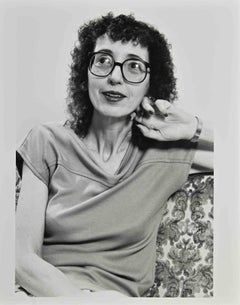 Joyce Carol Oates - Vintage Photograph - 1970s