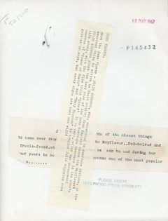 Julie Andrews Stunning Portrait Vintage Original Photograph