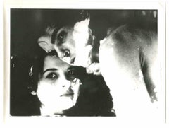 Juliette Binoche and Denis Lavant in Mauvais Sang - vintage photo - 1986
