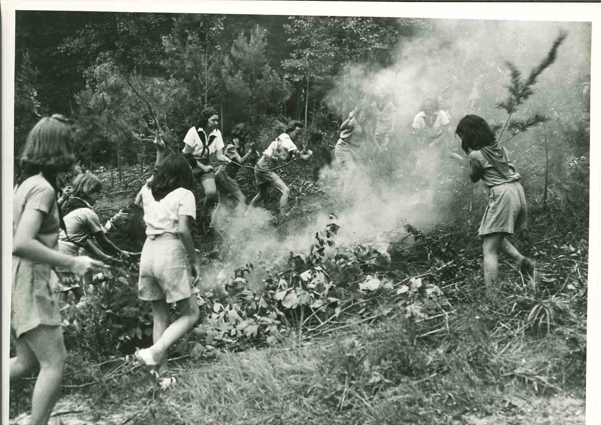 Junior Volunteers - American Vintage Photograph - Mid 20th Century