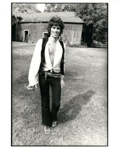 Keith Richards Outdoors Vintage Original Photograph