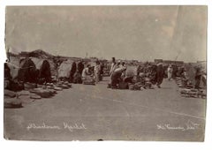 Khartum Market - Antique Photo - Early 20th Century