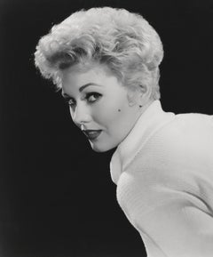 Kim Novak Striking Studio Profile Fine Art Print