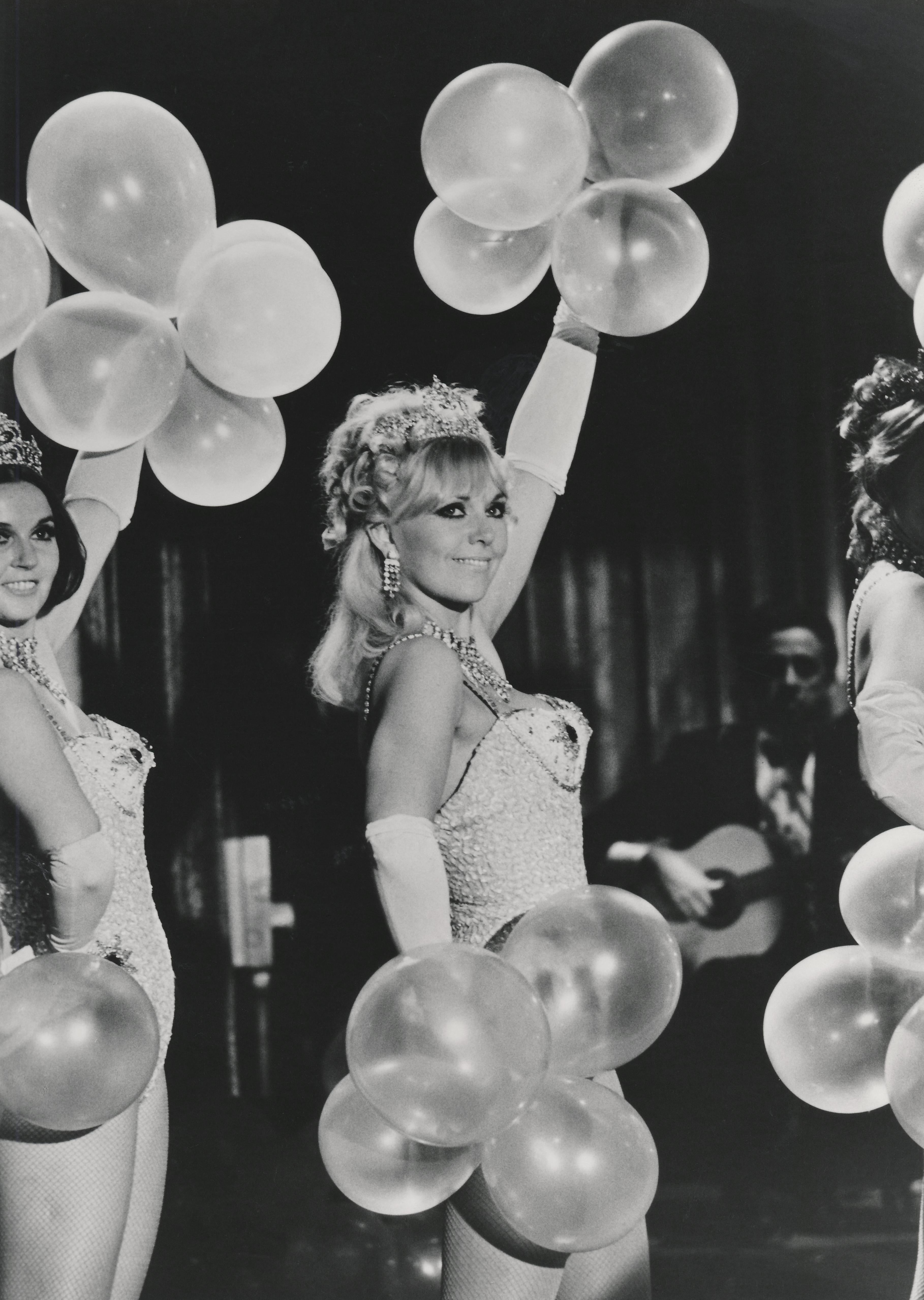 Unknown Portrait Photograph - Kim Novak with Balloons Fine Art Print