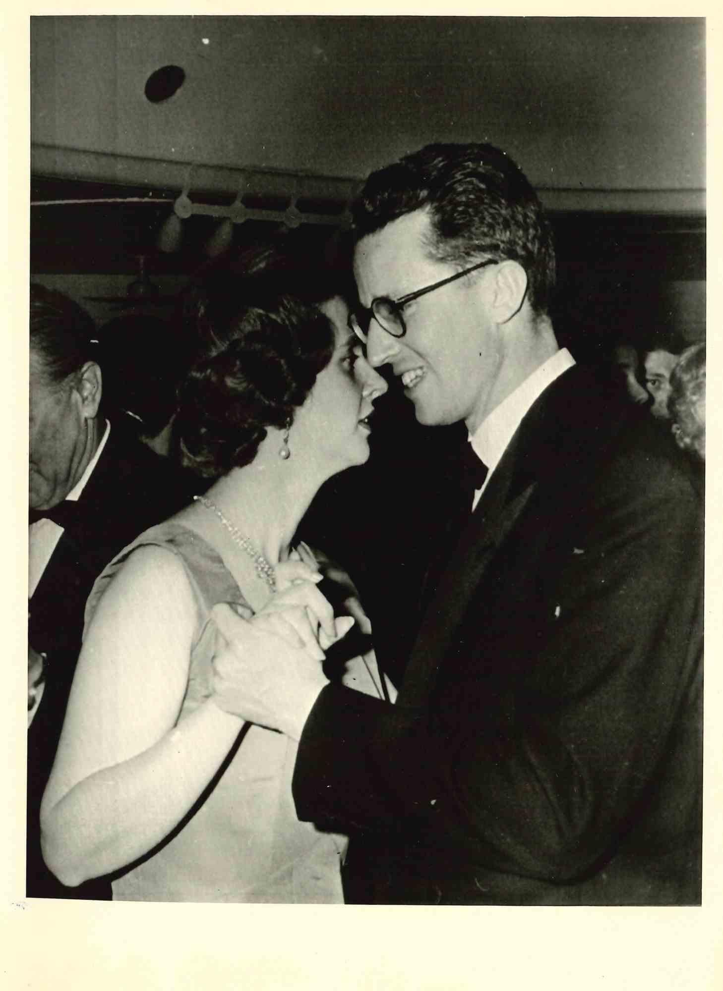 Le roi Baldovino et la reine Fabiola - Photo d'époque - années 1950