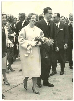 King Baldovino and Queen Fabiola - Vintage Photo - 1950s