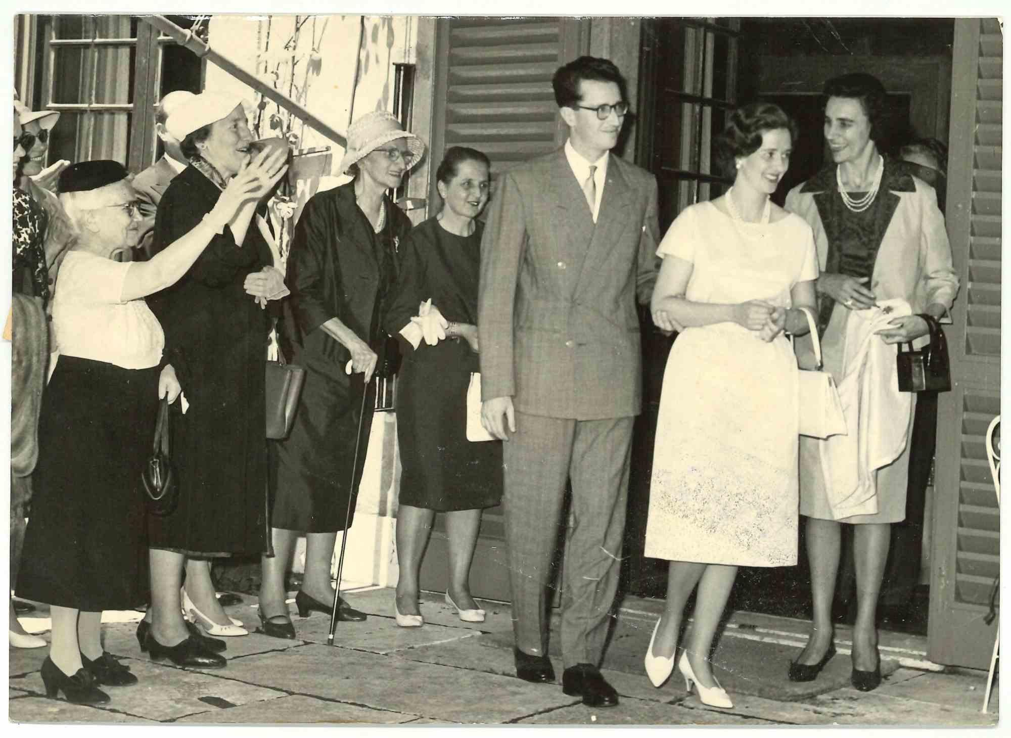 King Baldovino and Queen Fabiola - Vintage Photo - 1950s