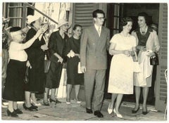 King Baldovino and Queen Fabiola - Vintage Photo - 1950s