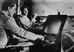 Kirk Douglas y Burt Lancaster - Fotografía vintage en blanco y negro - 1964