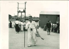 Korean Woman after WWII - American Vintage Photograph - Mid 20th Century