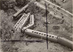 La Catastrophe Ferroviaire – Vintage-Fotografie – 1961