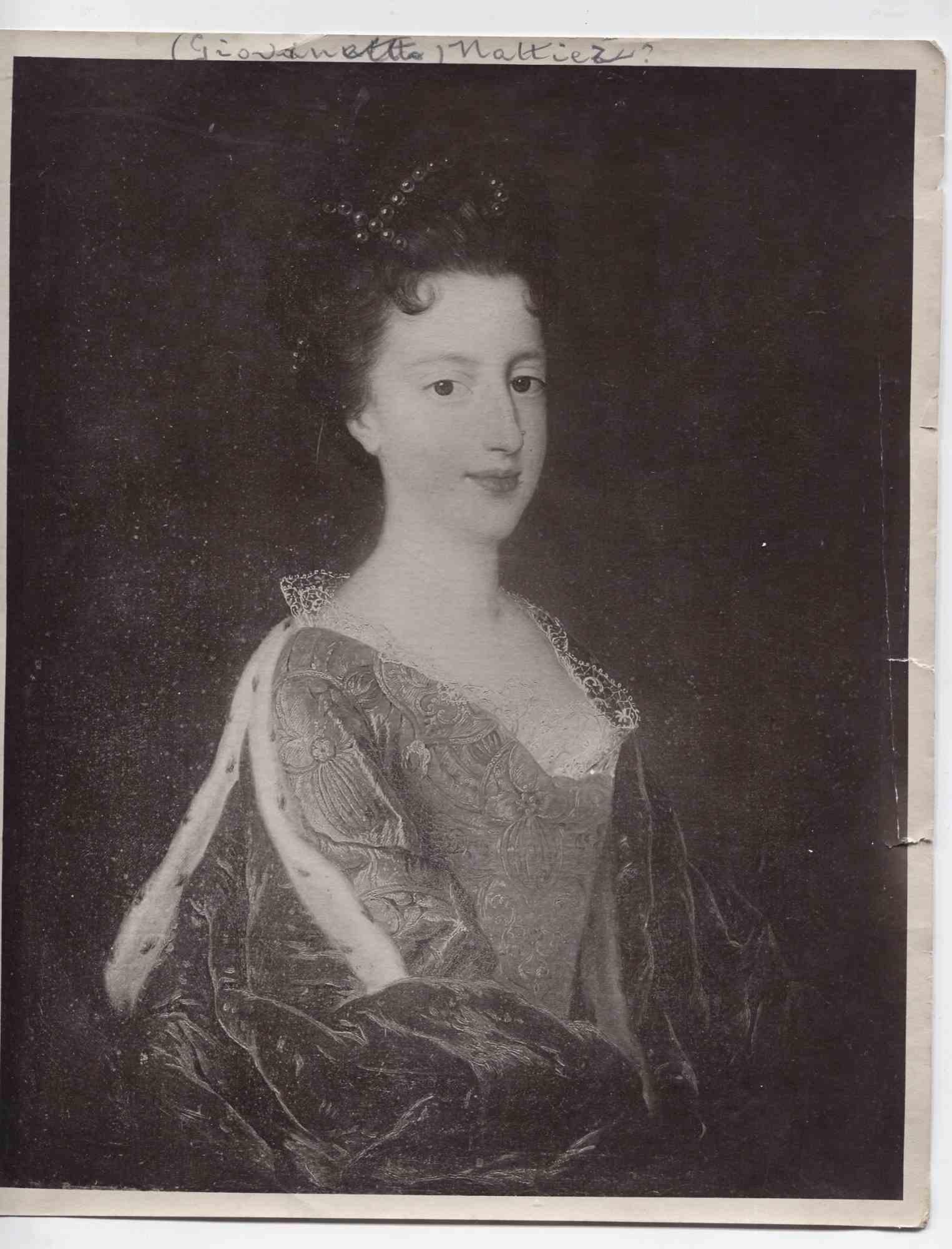 Peinture de femme - Photographie vintage - Début du 20e siècle