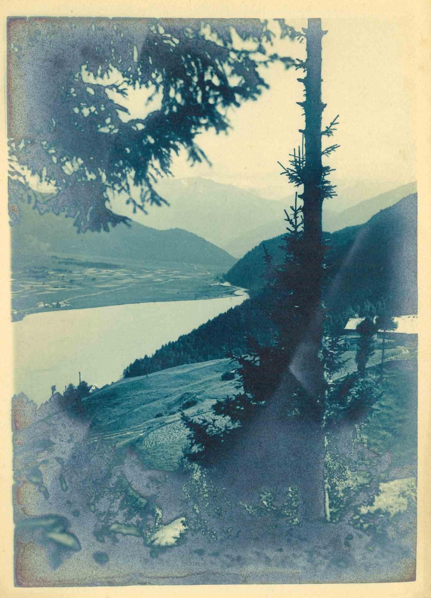 Landscape Photograph Unknown - Lakelands - Photographie vintage - années 1960