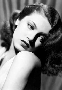 Vintage Lana Turner - Silver Gelatin Fibre Print - Oversized
