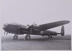 Lancaster Bomber Lily Mars 1943 original silver gelatin photograph I