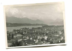 Landscape in Luzern - Vintage Photo - 1950s