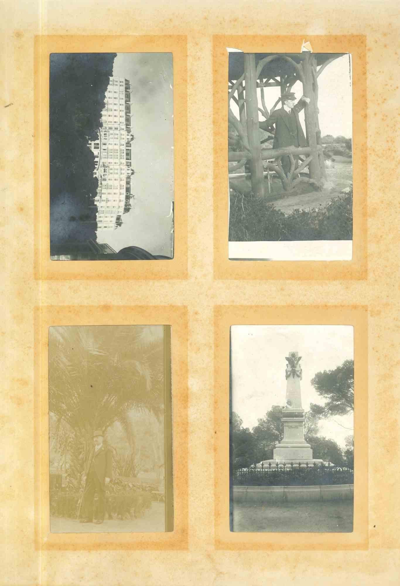 Landscape in Northern Africa - Vintage Photograph - Early 20th Century - White Figurative Photograph by Unknown