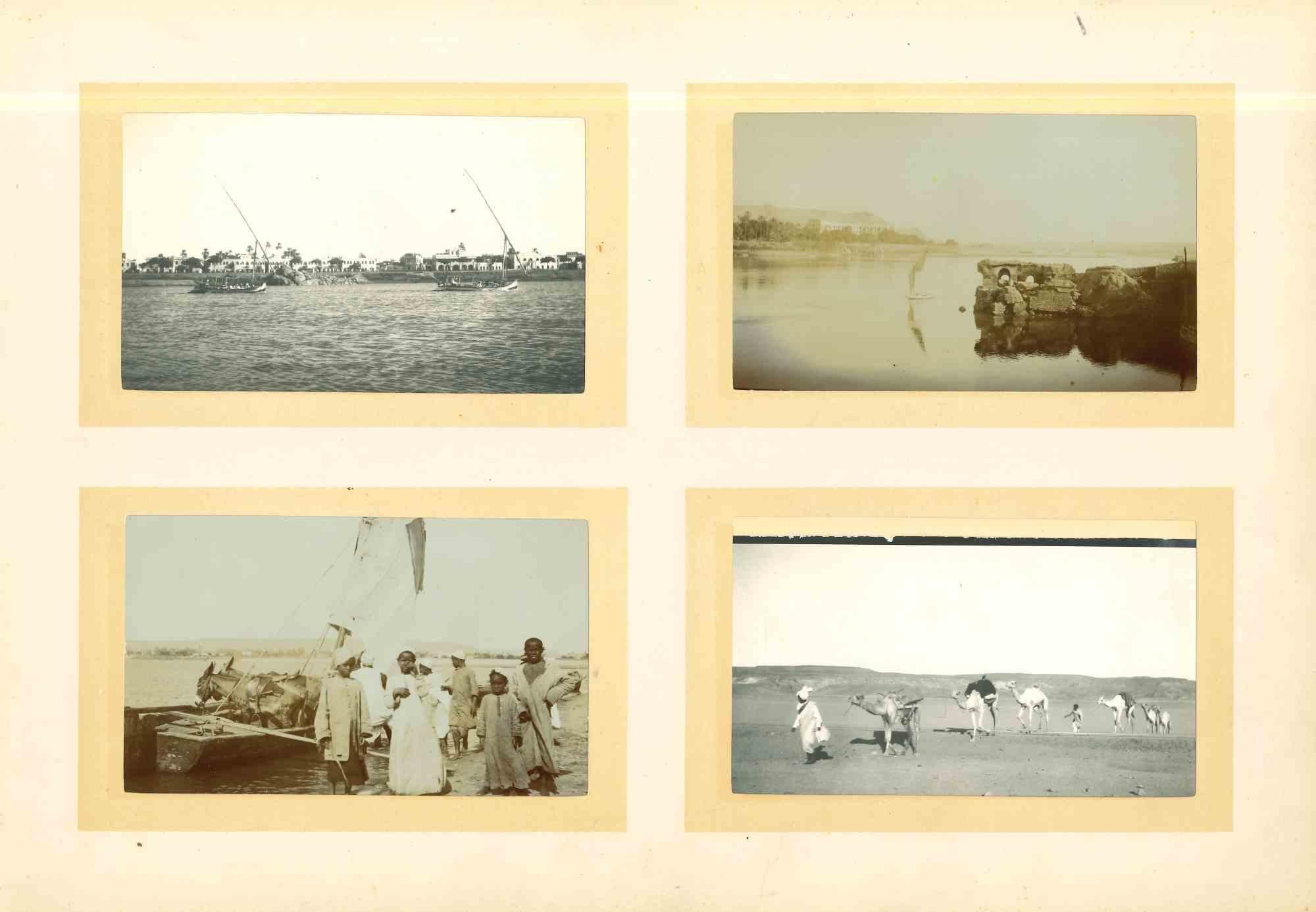 Unknown Figurative Photograph - Landscape in Northern Africa - Vintage Photograph - Early 20th Century