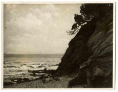 Landschaft (Foto nach einem Gemälde) – Anfang des 20. Jahrhunderts