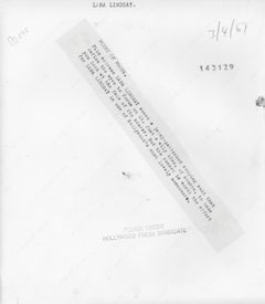 Lara Lindsay in Houndstooth Romper Vintage Original Photograph