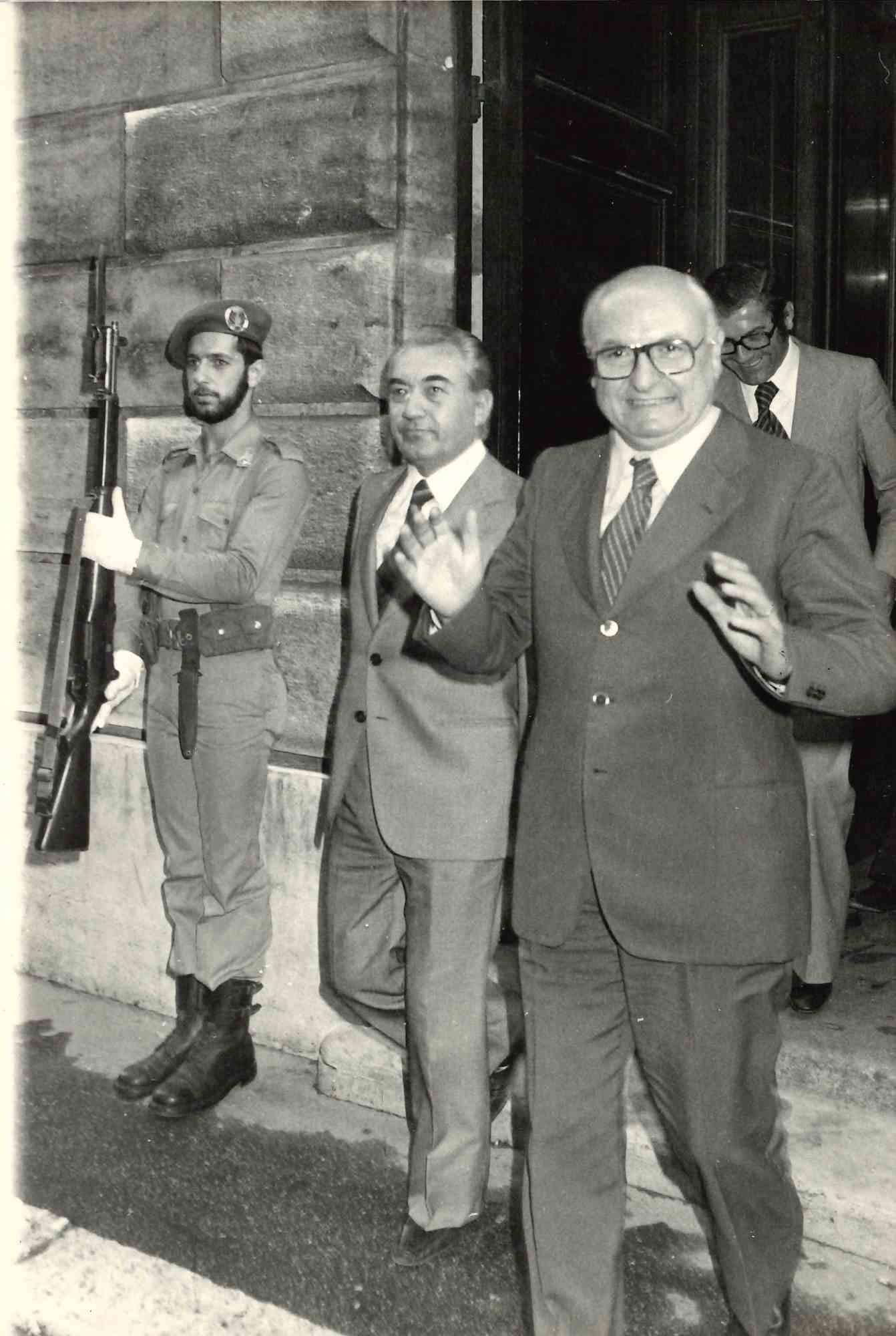 Lattansio, Ministro de Defensa - Foto de época - 1977