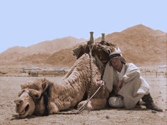 Vintage Lawrence of Arabia Camel Scene