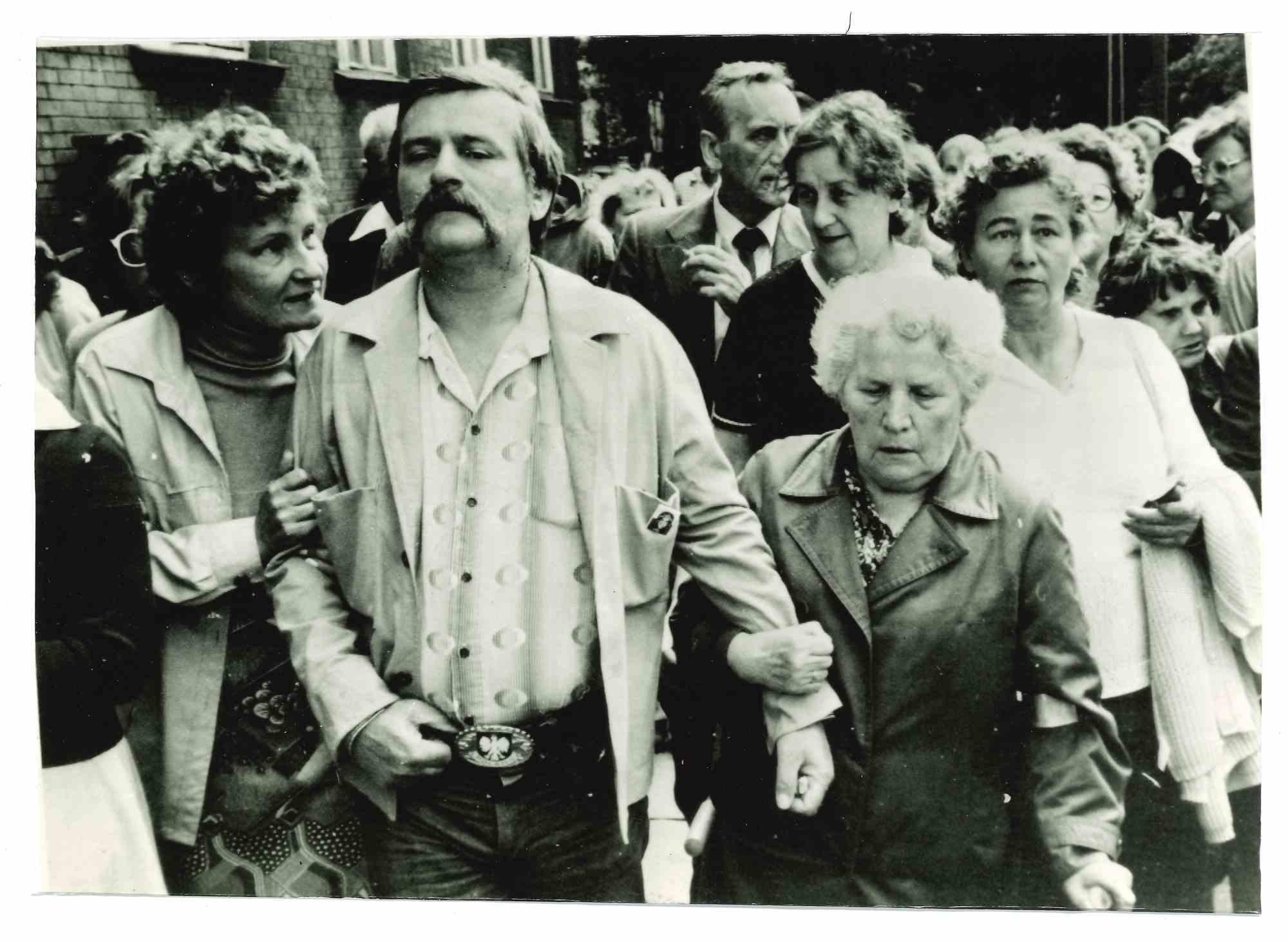 Unknown Figurative Photograph - Lech Walesa - 1960s