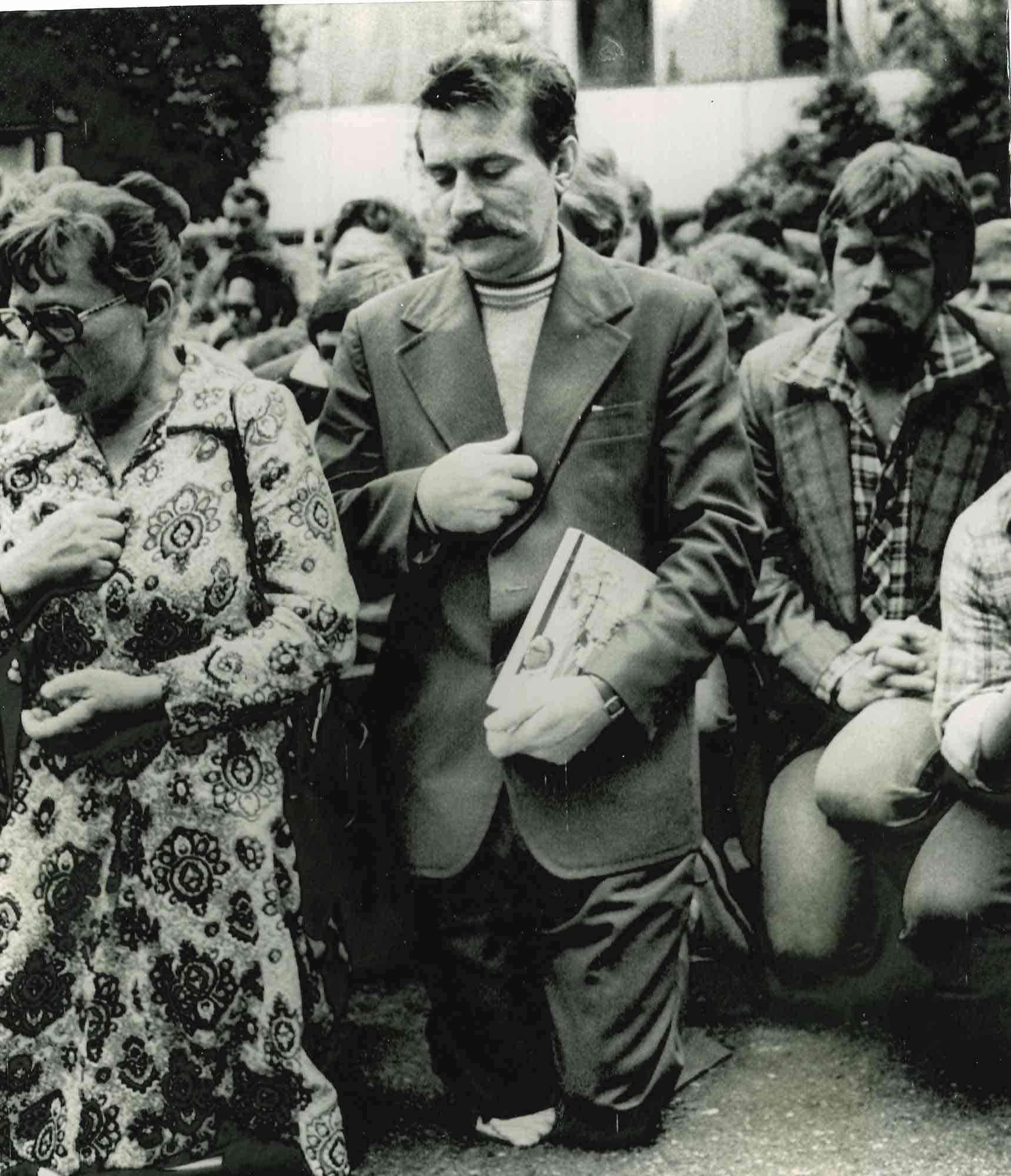 Lech Walesa in 1970s