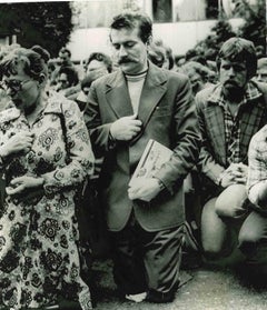Lech Walesa in 1970s