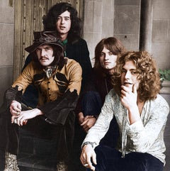 Led Zeppelin at Chateau Marmont 20" x 20" (Edition of 24) 