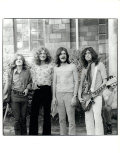 Led Zeppelin at The Bath Festival Vintage Original Photograph
