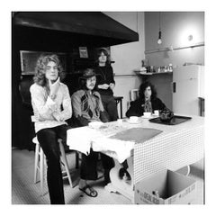 Led Zeppelin Sitting at a Kitchen Table 40" x 40" (Edition of 12)