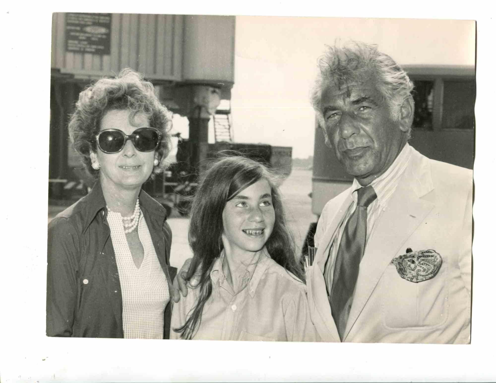 Portrait Photograph de Unknown - Leonard Bernstein - Foto- Años 80