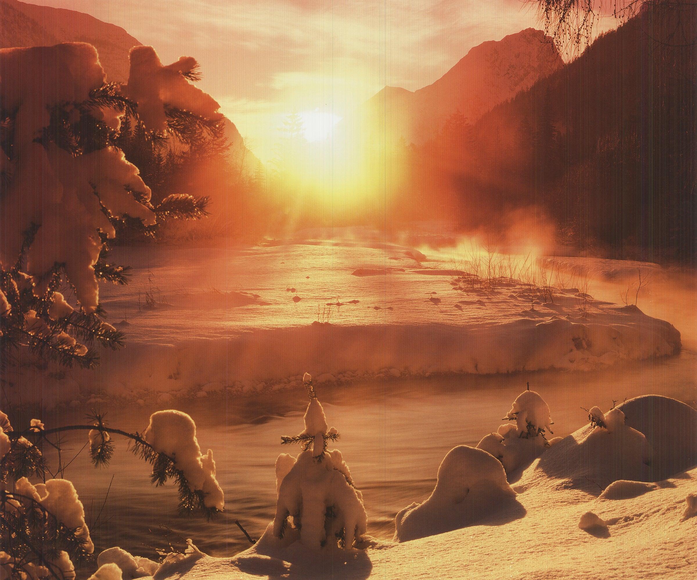 Leutasch, Tyrol, Austria - Brown Landscape Photograph by Unknown