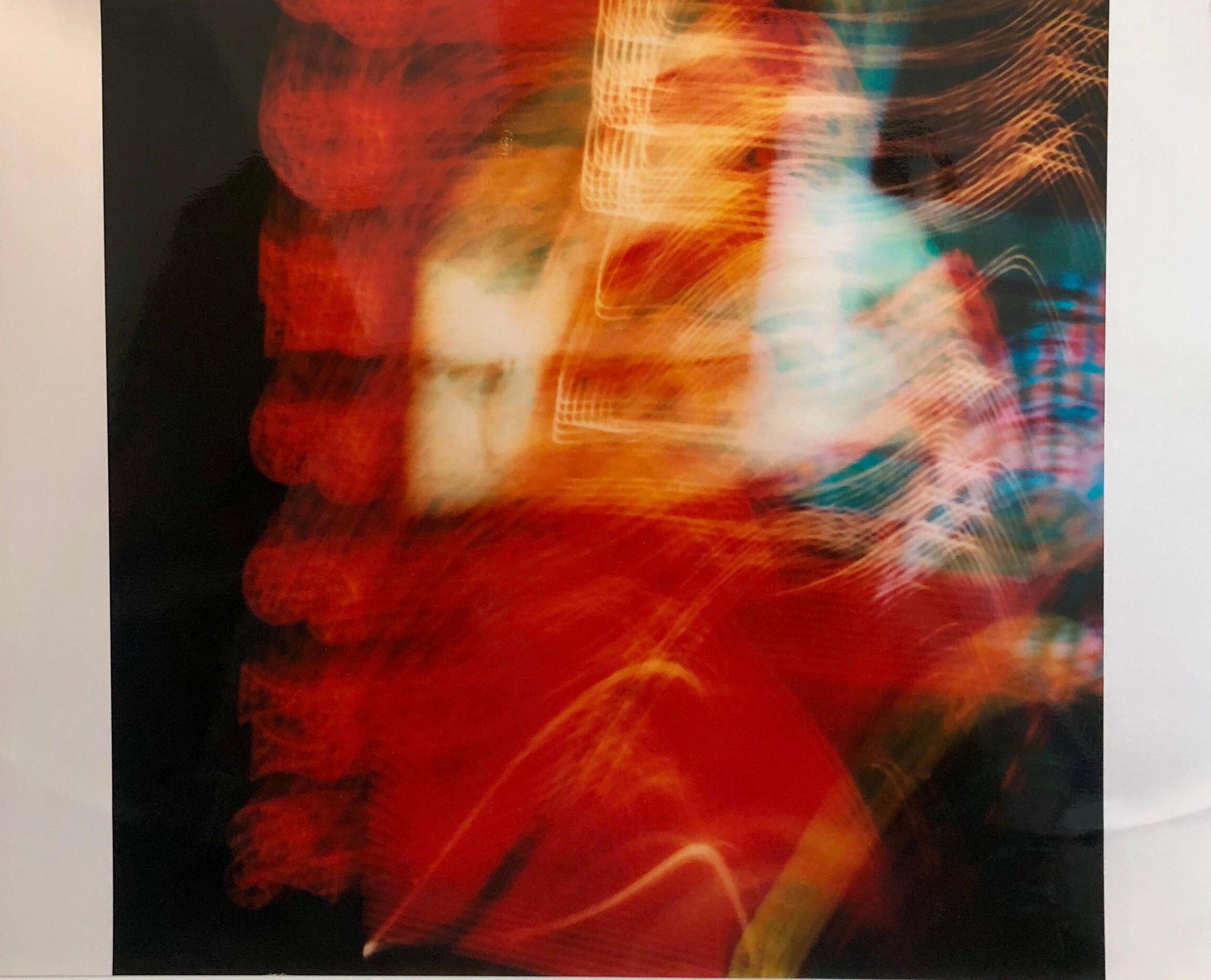 Lights in Motion Fotografieren Chromo Photo Kodak Professional Endura (Abstrakt), Photograph, von Unknown
