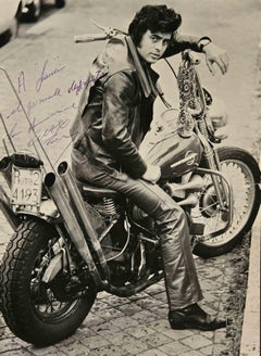 Little Tony – Vintage-Autografiefotografie im Vintage-Stil – 1960er Jahre