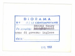 Lord Brooke of Cumnor – Vintage-Fotografie – 1961